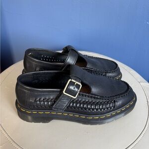 Dr. Martens Black Leather Loafers